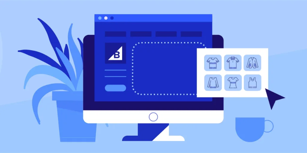 Visual of livestream shopping platform displaying clothing products, highlighting brand strategy and digital marketing Gold Coast solutions for e-commerce growth.