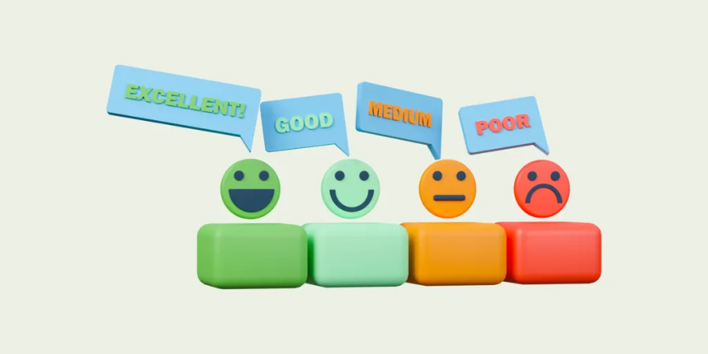 User satisfaction scale from excellent to poor, highlighting how page performance hurts UX and impacts SEO Gold Coast rankings.