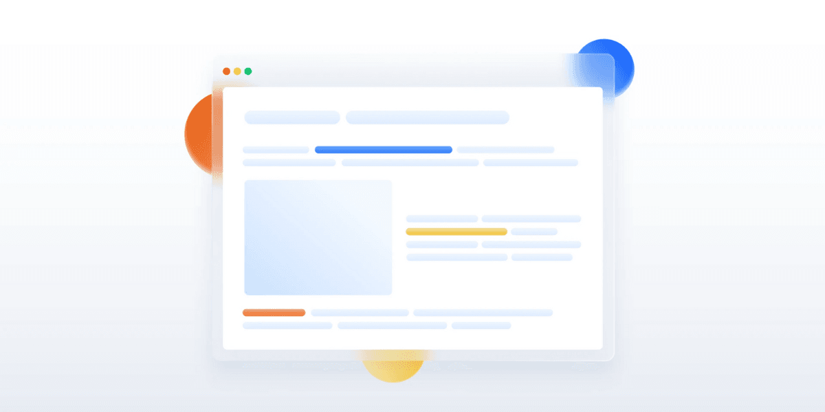 Illustration of a simplified search engine results page showing highlighted snippets and links — representing how People Also Ask SEO helps websites improve visibility through structured content. Optimised by an SEO service Gold Coast expert.