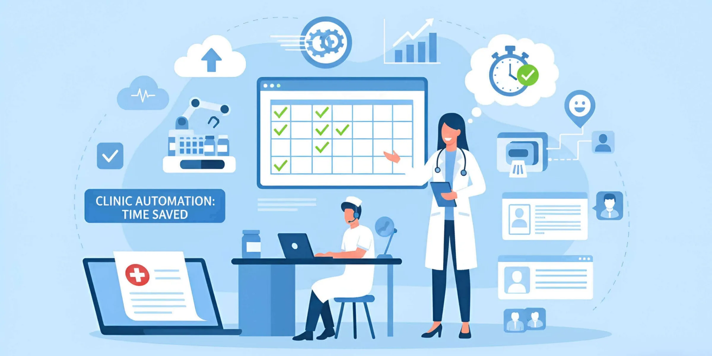 AI in Healthcare optimizes workflows and patient care. Combine it with smart digital marketing to build a more efficient, competitive clinic